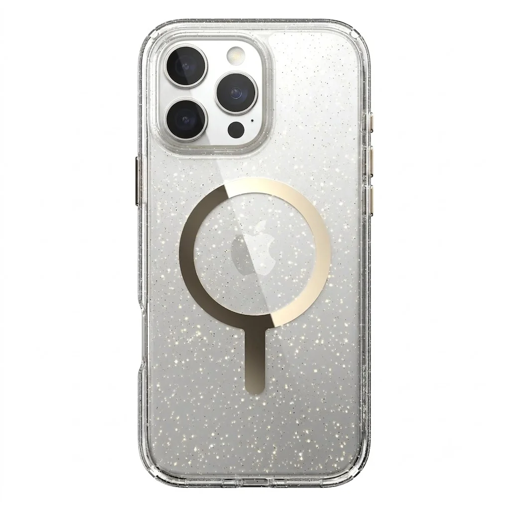 ESTUCHE IPHONE 17 PRO MAX MAGSAFE ESCARCHADO LISO